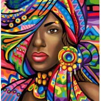 Afrikaanse Vrouw, Diamond...